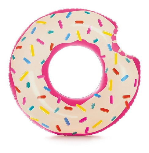 Boia Donuts Inflável Praia Piscina Homer Simpson Anel 70cm 