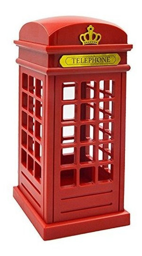 Vintage Londres Cabina De Teléfono Diseñado De Carga Usb De 
