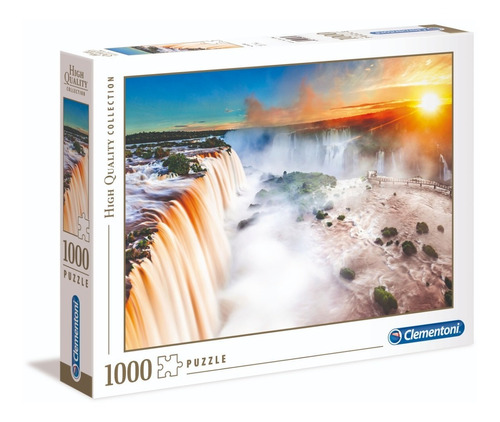 Puzzle 1000 Pzs Waterfall Cascada Clementoni 39385