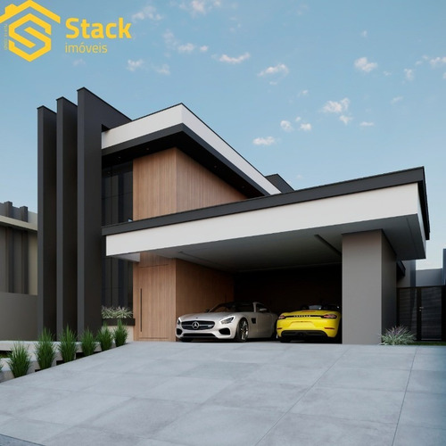 Imagem 3 de 4 de Casa Moderna Em Construção - Condomínio Bosque Do Horto-jundiaí-sp - Ca01859