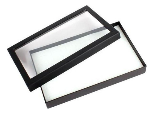 2xrings Display Box 36 Slot Con Tapa Transparente Vitrina