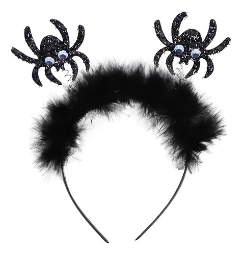 Accesorios Halloween Diadema Araña Para Mujeres Y Niñas