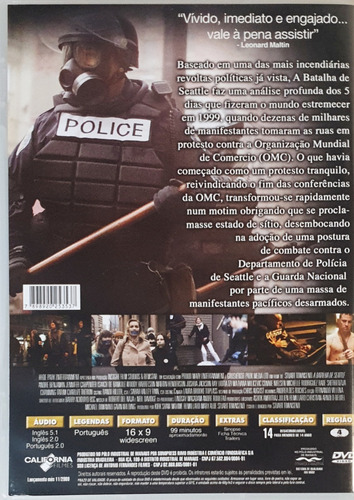 Dvd A Batalha De Seattle André Benjamin Original