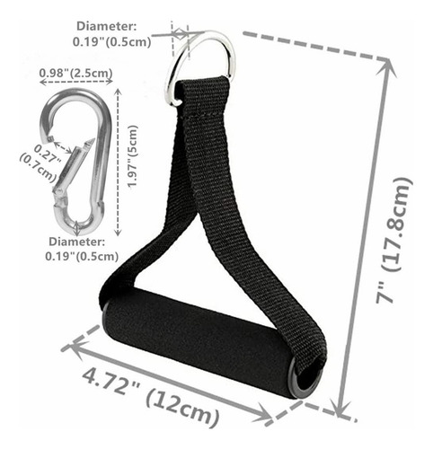 Premium Exercise Pull Handles, Resistance Bands Handle, Fitn