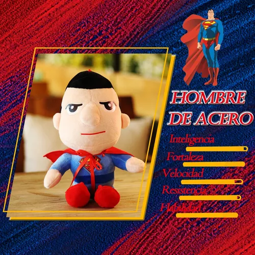 Juguetes de peluche de superhéroes de Marvel para niños, muñecos de peluche  suaves de los vengadores, Superman, Capitán América, Iron Man, Batman,  Superman, regalos para niños, 27cm