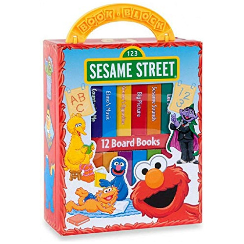 Sesame Street Board - Juego De Libros Para Niños Pequeños, P
