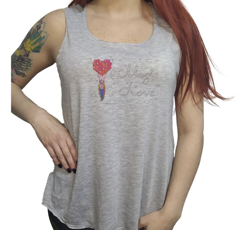 Musculosa Acampanada Unicorn Magic Love M2