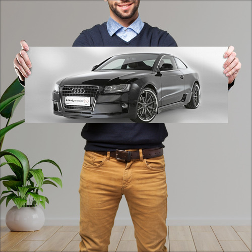 Cuadro 30x80cm Auto 2008 Audi S5 Coupe By Koenig 408