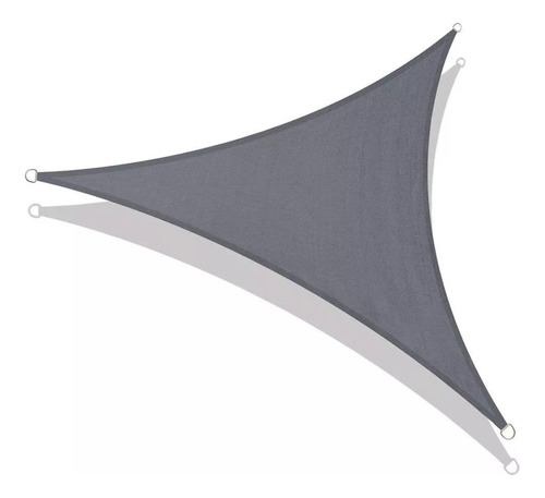 Carpa Toldo Vela Triangular Sombreador 3x3x3 Color Gris