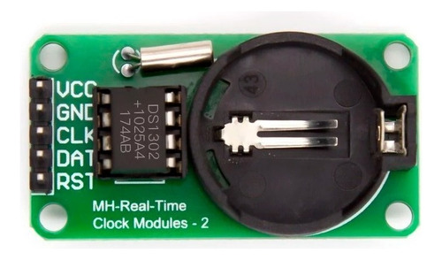 Ds1302 Modulo Reloj De Tiempo Real Rtc Arduino Pic Mas Pila