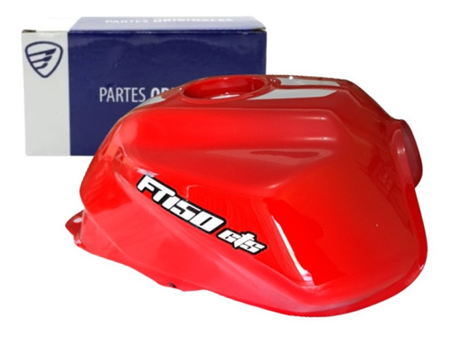 Tanque Combustible Rojo Blanco Ft150 Gts Roja (f17010188)