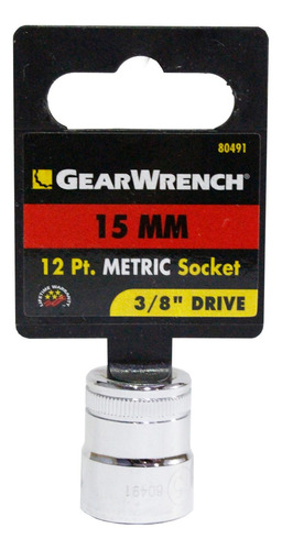 Dado 3/8 De 12pts  De 15mm Gearwrench 80491