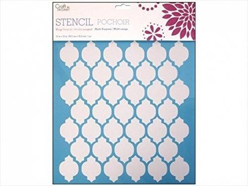 Design Template Stencil 12 X 12 Moroccan (estencil)