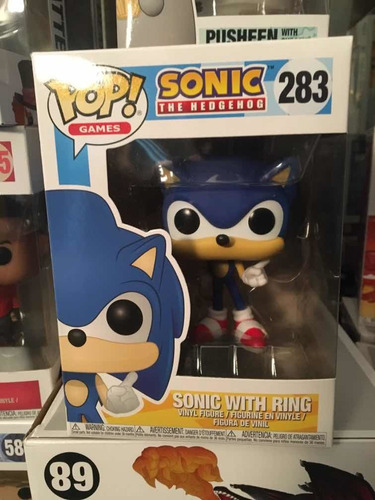 Funko Pop Sonic Whit Ring 283