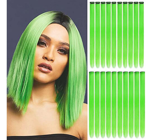 Cabello De 20pcs De Color Clip En Extensiones De Pelo Zpmjv