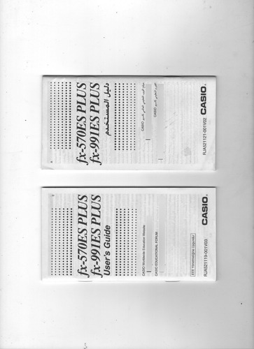 Manual De La Calculadora Fx 570