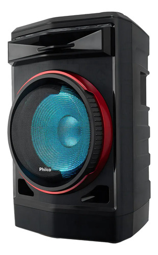 Caixa De Som Acústica Philco Pcx7100 Flash Lights Bass 750w Cor Preto