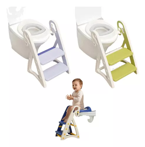 Reductor de WC para niños con escalera - BebéBasic