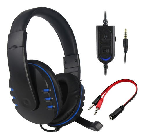 Auricular Gamer Microfono Gaming Xbox Pc Ps4 Youtuber Cuo