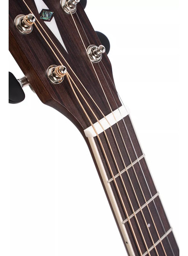 Guitarra Acústica Cort Earth 100 Natural Satin Cuerdas Acero Orientación De La Mano Derecha