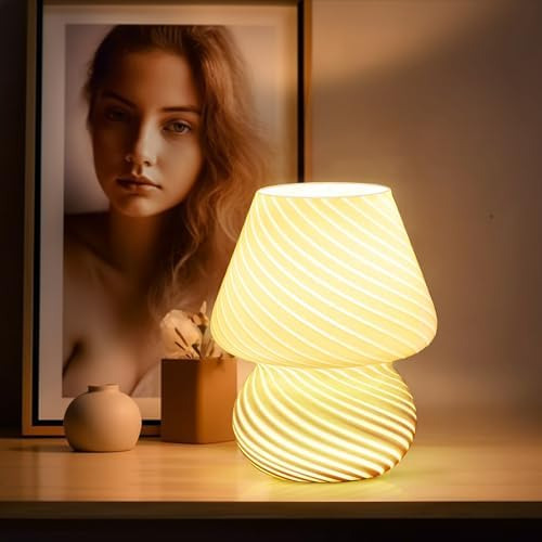 Lámpara De Hongo, Luz Nocturna Regulable Para Dormitorio, Lá