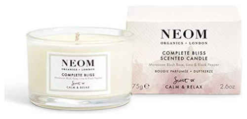 Vela Perfumada Neom Complete Bliss, Viaje (2.6 Oz) - Aroma C