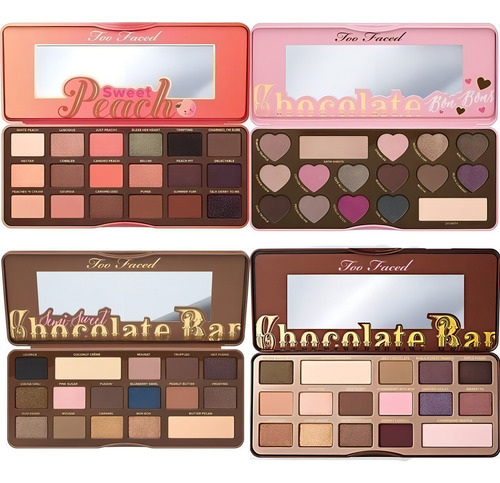 Paleta Sombra Too Faced Chocolate Maquillaje Cosmético Ojos Sombra Chocolate Bar