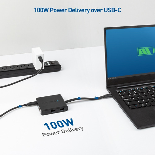Concentrador Thunderbolt 4 Usb C /dp 4k Dual - Rj45 -