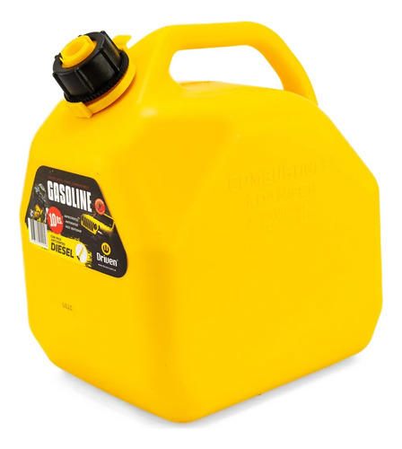 Bidon De Combustible Driven 10 Litros Amarillo Mj