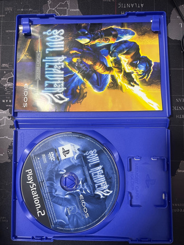 Jogo Soul Reaver 2 Do Ps2 Semi Novo Europeu Completo