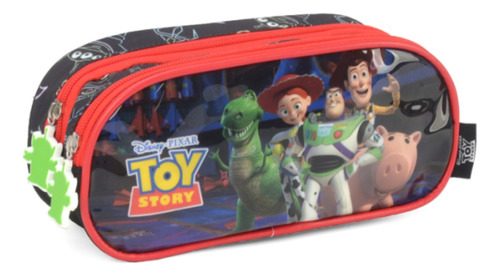 Estojo Escolar Duplo Toy Story Original Disney Pixar