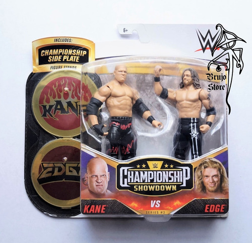 Wwe Championship Showdown Kane Vs Edge Bases 17cm Brujostore