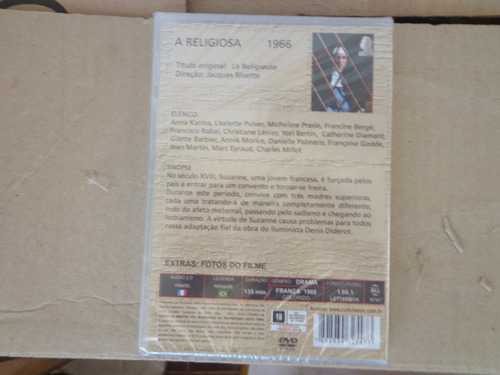 A Religiosa 1966 Rivette Diderot Dvd Original (Usado)