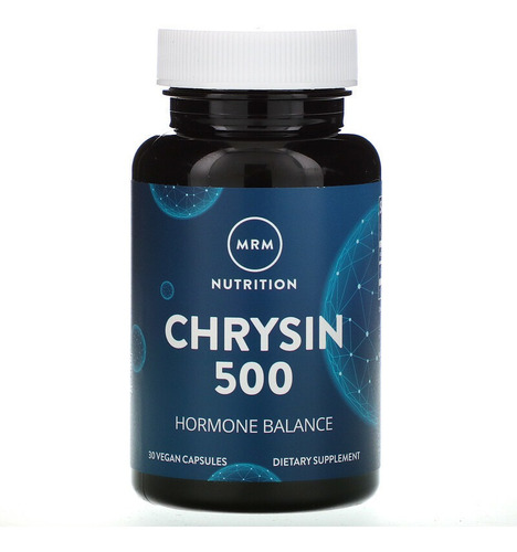 Chrysin 500 30caps Vegano Mrm Nutrition Equilíbrio Hormonal