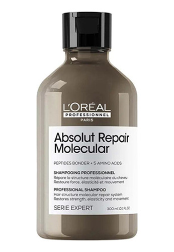 Shampoo Absolut Repair Molecular Loreal Profesional 300ml