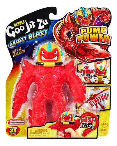 Goo Jit Zu Heroes Galaxy Blast Pump Power 