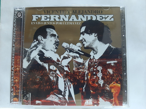 Cd Vicente Y Alejandro Fernandez En Vivo ( Nuevo Y Sellado )