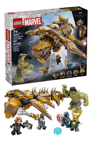 Lego® Marvel Vengadores Vs. Leviatán Juego 76290 347 Super Heroes Marvel