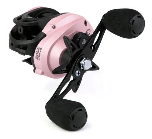 Carretilha Albatroz M21 Pro Rosa (pink) Esquerda 7.2:1 9kg