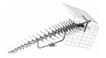Comprar 70 Mile Range Yagi Direccional Uhf Dtv Antena 4k Ready