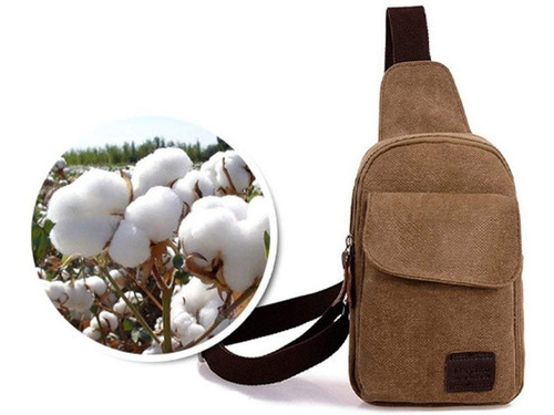 Morral Bandolera Reforzada Con Orificio Para Auriculares