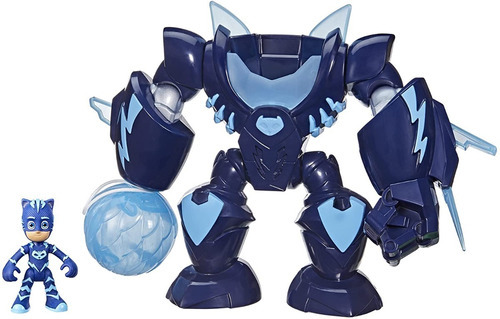 Pj Masks Robo-catboy Luces Sonidos Y Figura De Acción Catboy