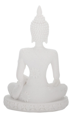 D Estatua Tallada Sentada De Buda Meditando