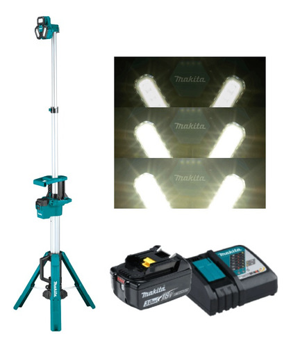 Torre Para Iluminación Multidirec. Inalámb. Dml814-1 Makita