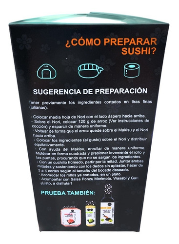 Imagen 2 de 5 de Paquete Básico Para Hacer Sushi