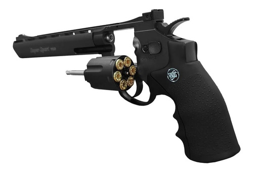 Revolver Pressão Wingun Rossi 703b 8pol Metal Co2 4,5mm