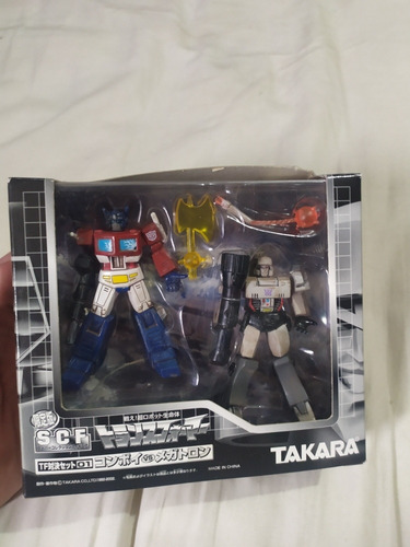 Takara Tomy Limited Scf Transformers Convoy Vs Megatron Tf01