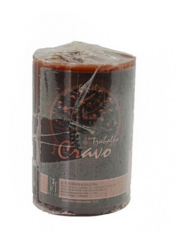 Vela Aromática 125g Cravo Cilindrica 