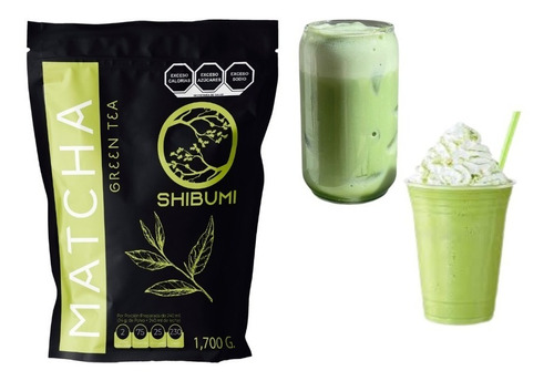 Matcha Latte Shibumi 1.700 G Con Ingrediente Organico Flex