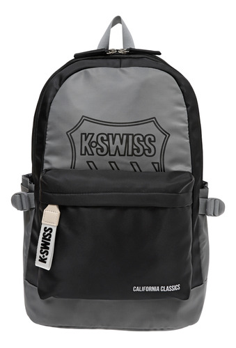 Mochila Casual Escolar K-swiss Harper Color Negro